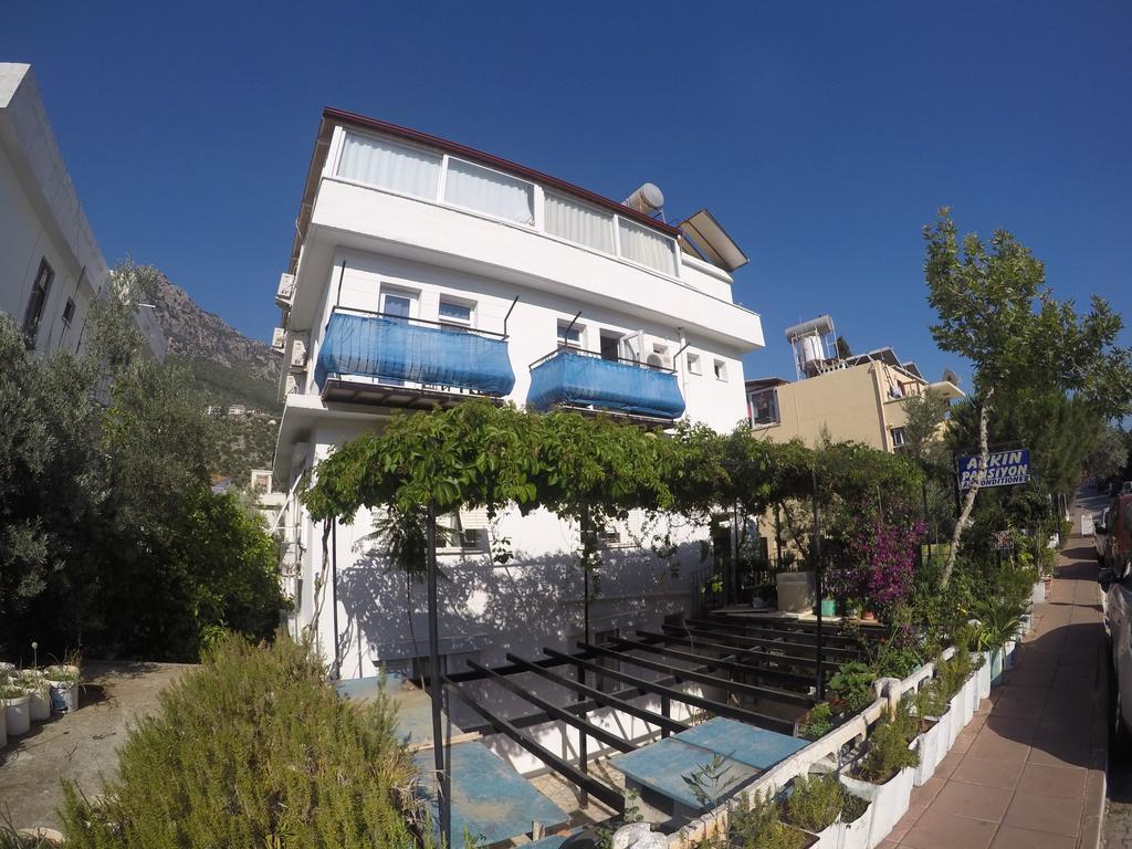 Akkin Pansiyon Hotell Kaş Exteriör bild