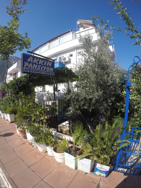 Akkin Pansiyon Hotell Kaş Exteriör bild